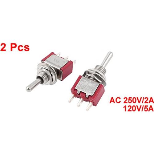 Interruptor de palanca momentáneo SPDT DMiotech 6mm 2 piezas