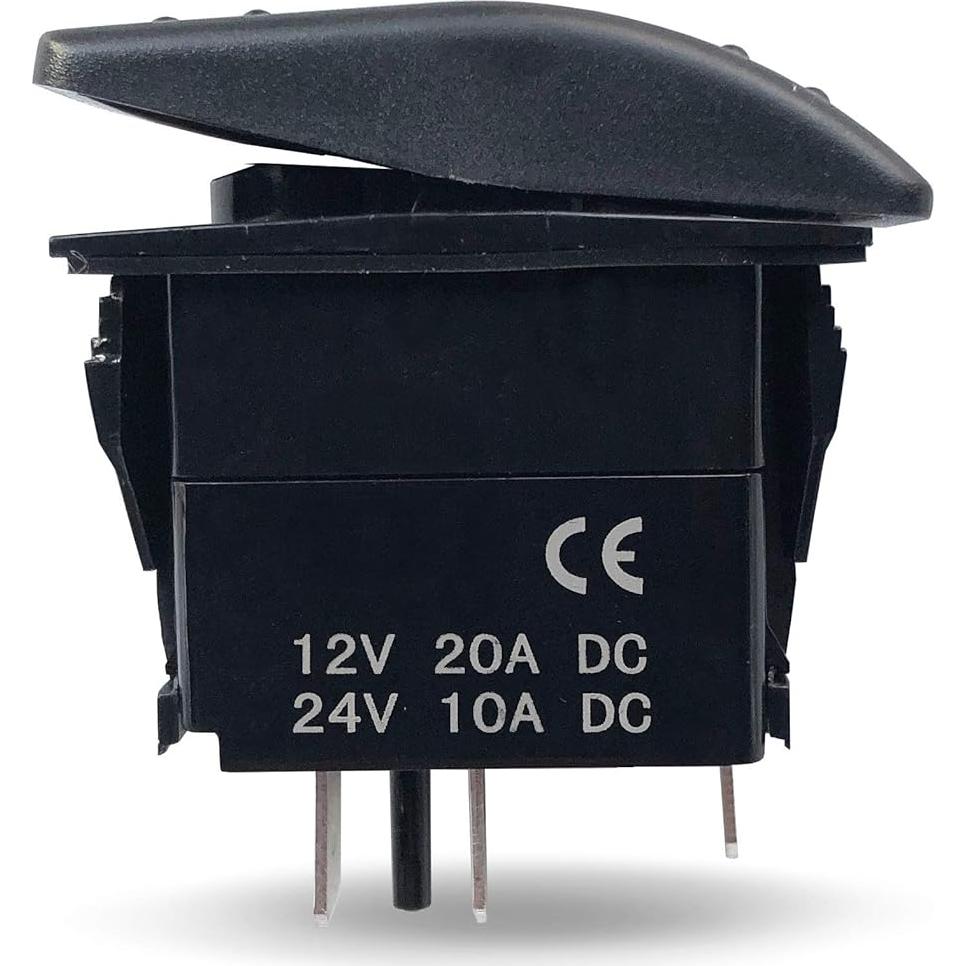 Interruptores de Palanca Marinos MGI SpeedWare 20A 12V Azul 3-Pack