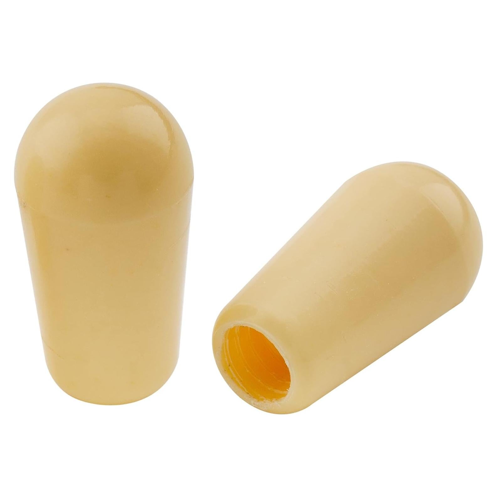Puntas de Interruptor de Palanca Musiclily para Guitarra Les Paul - Crema (2 Piezas)