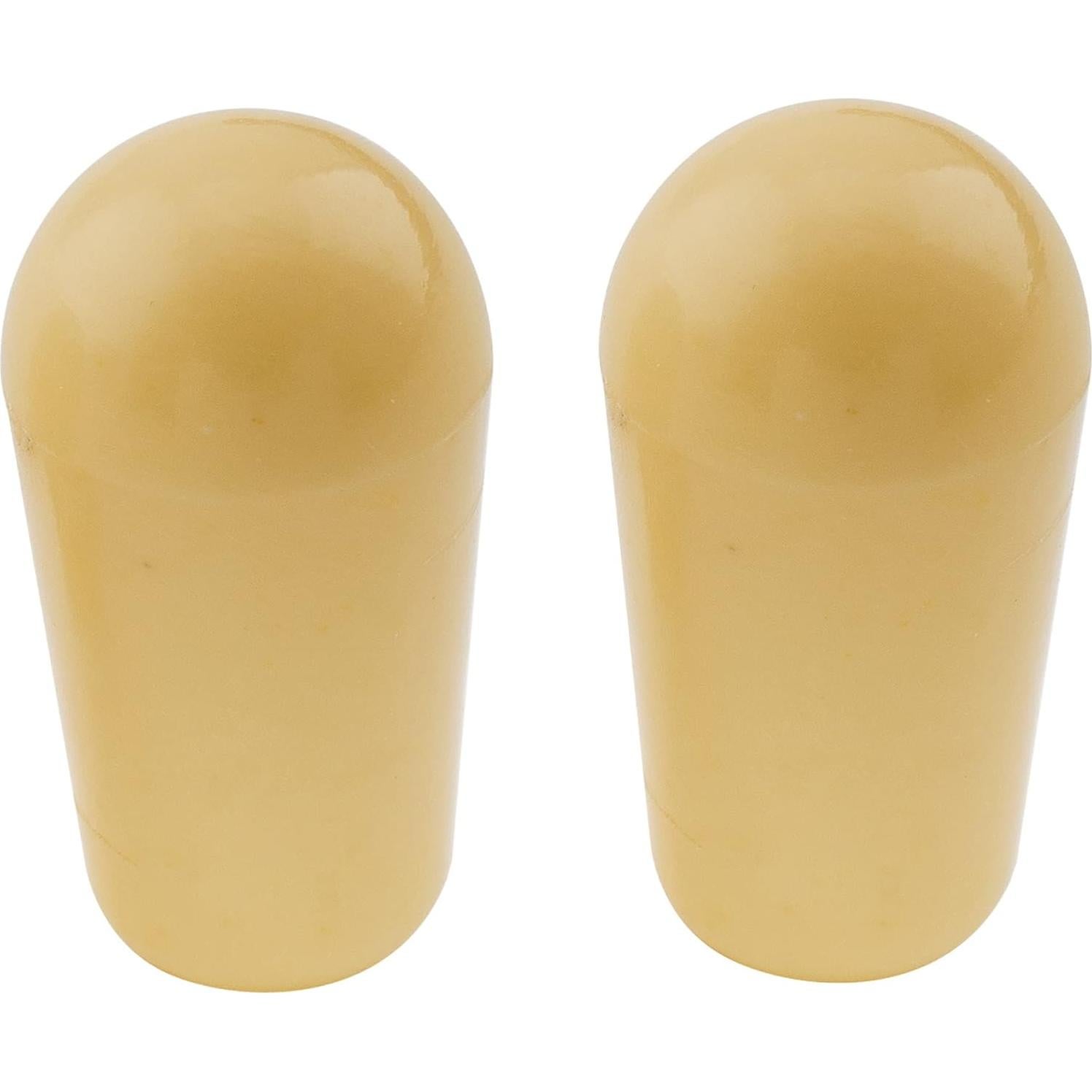 Puntas de Interruptor de Palanca Musiclily para Guitarra Les Paul - Crema (2 Piezas)