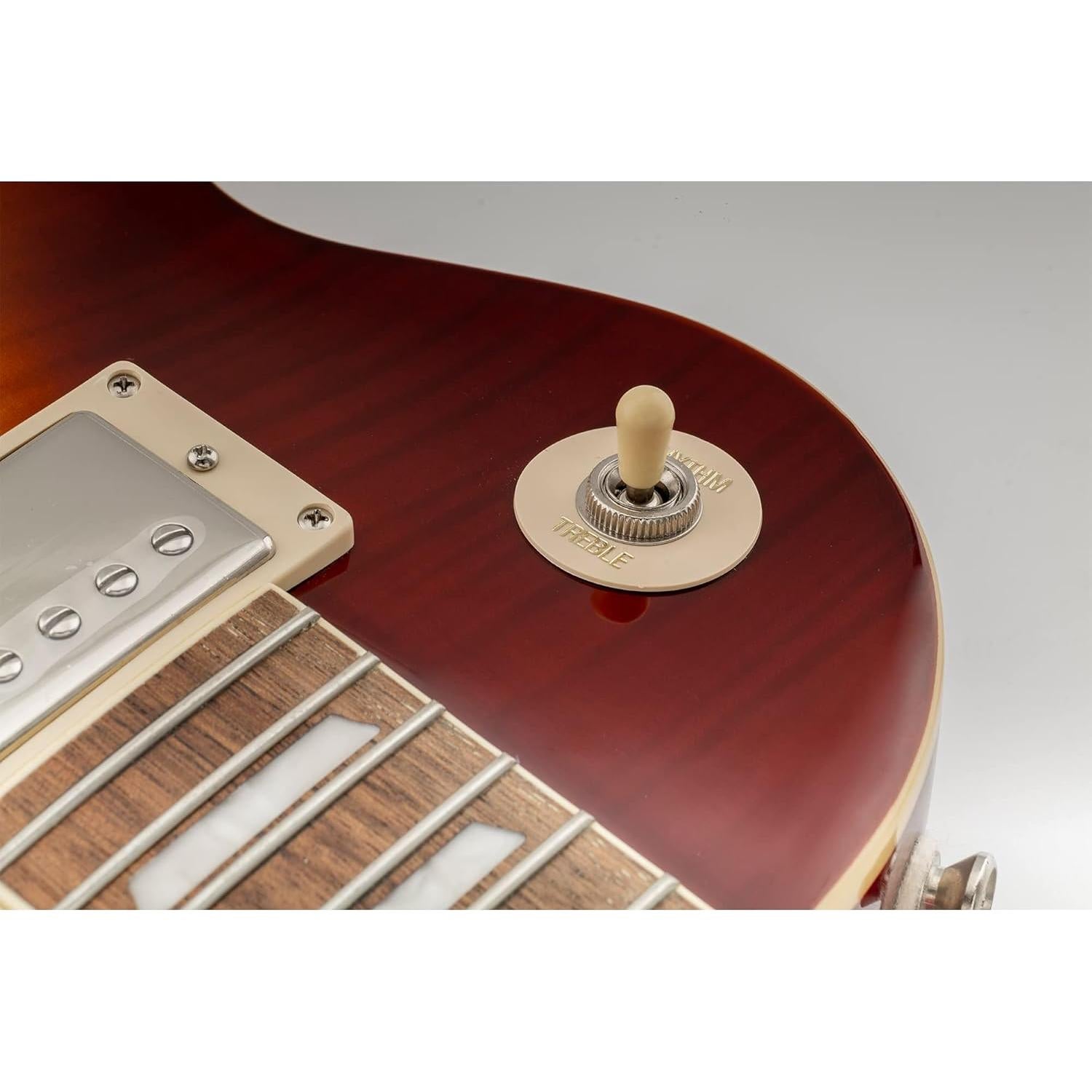 Puntas de Interruptor de Palanca Musiclily para Guitarra Les Paul - Crema (2 Piezas)