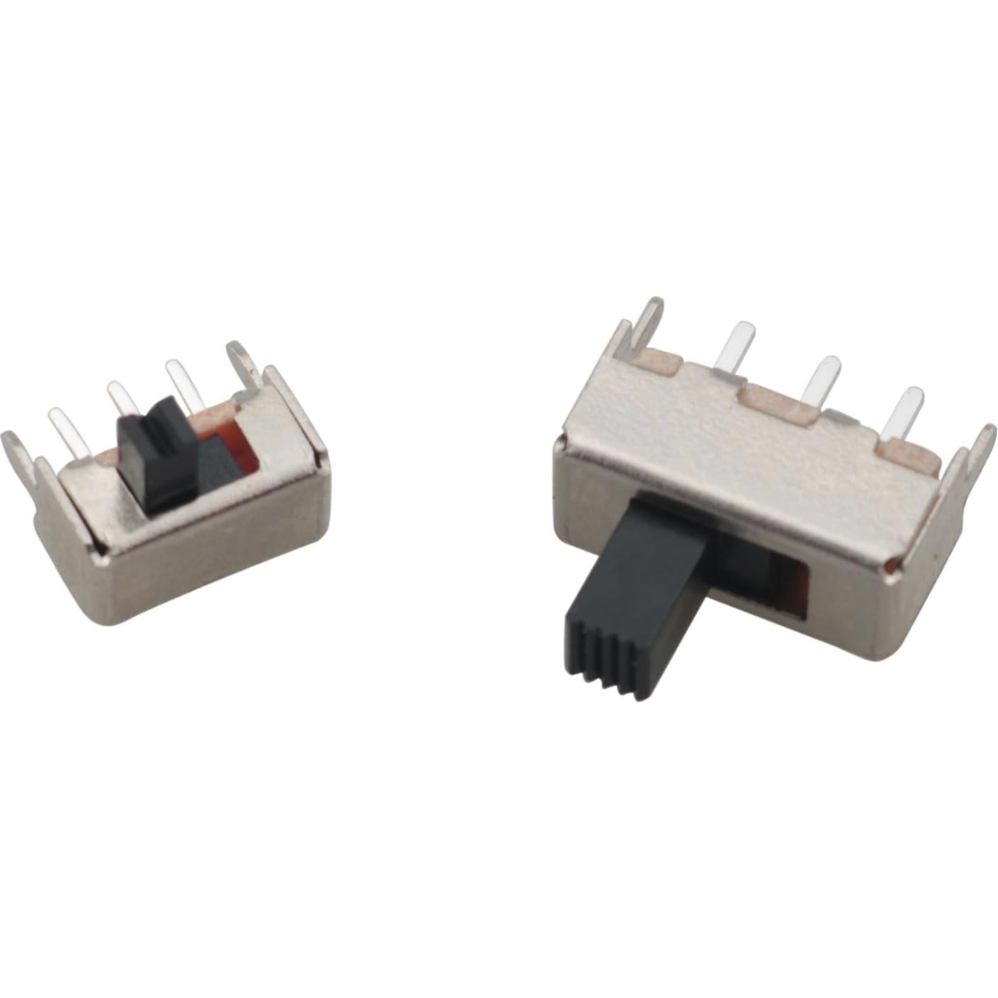 Interruptores deslizantes verticales ZCZQC 40PCS SS12F44 SK12D07