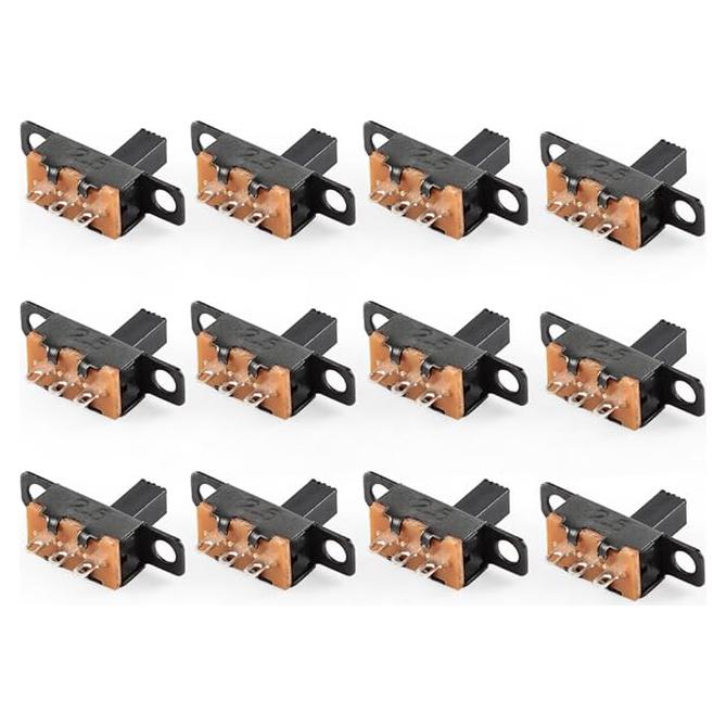 Interruptores Deslizantes JESSINIE 200PCS 6MM 50V 0.5A