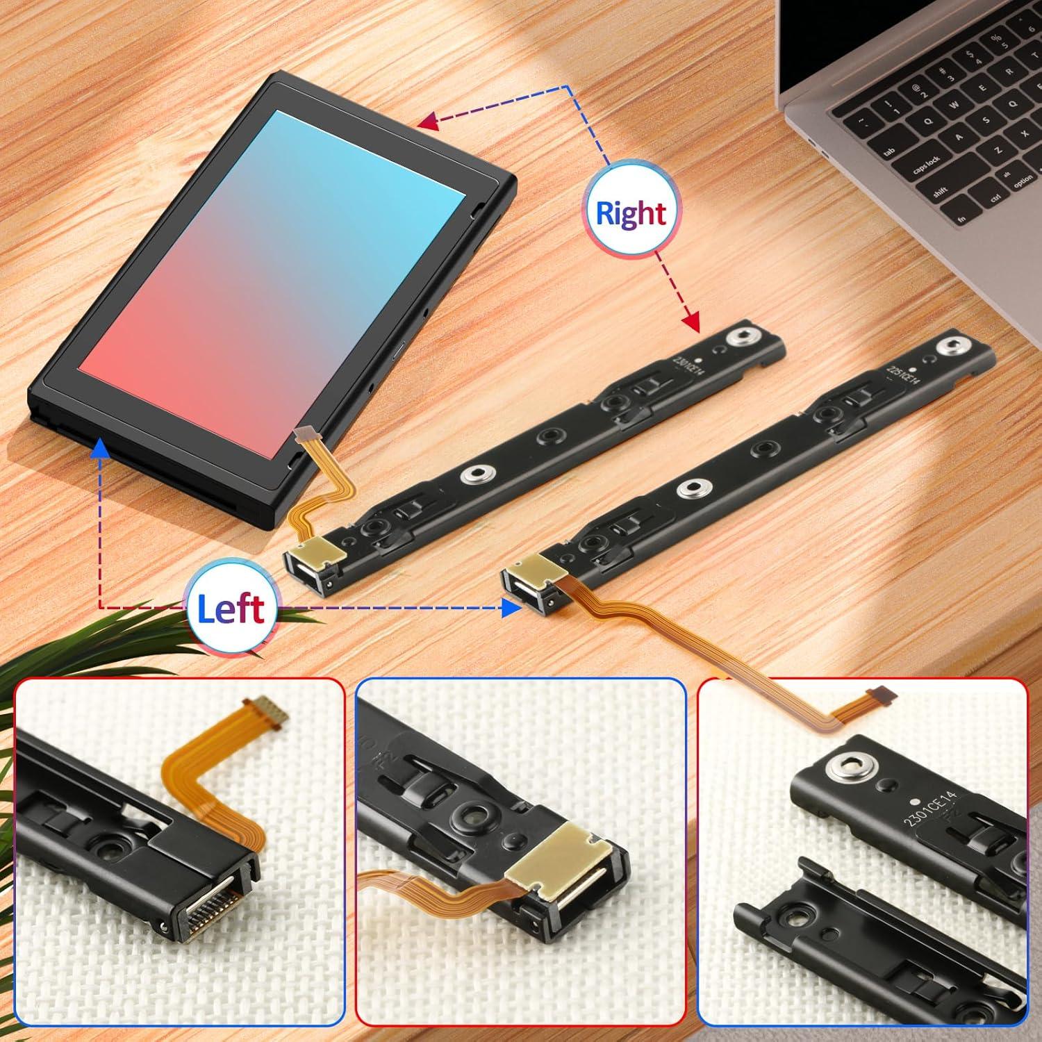 Riel Deslizante Izquierdo y Derecho para Nintendo Switch