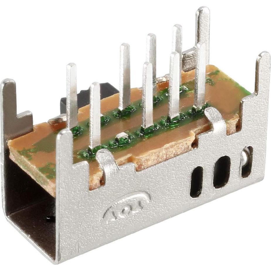 Interruptor Deslizante 20 Pcs uxcell 6mm 3 Posiciones Latching