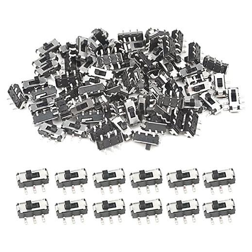 Interruptor Táctil Deslizante WMYCONGCONG 50 Pcs 9x3x5mm