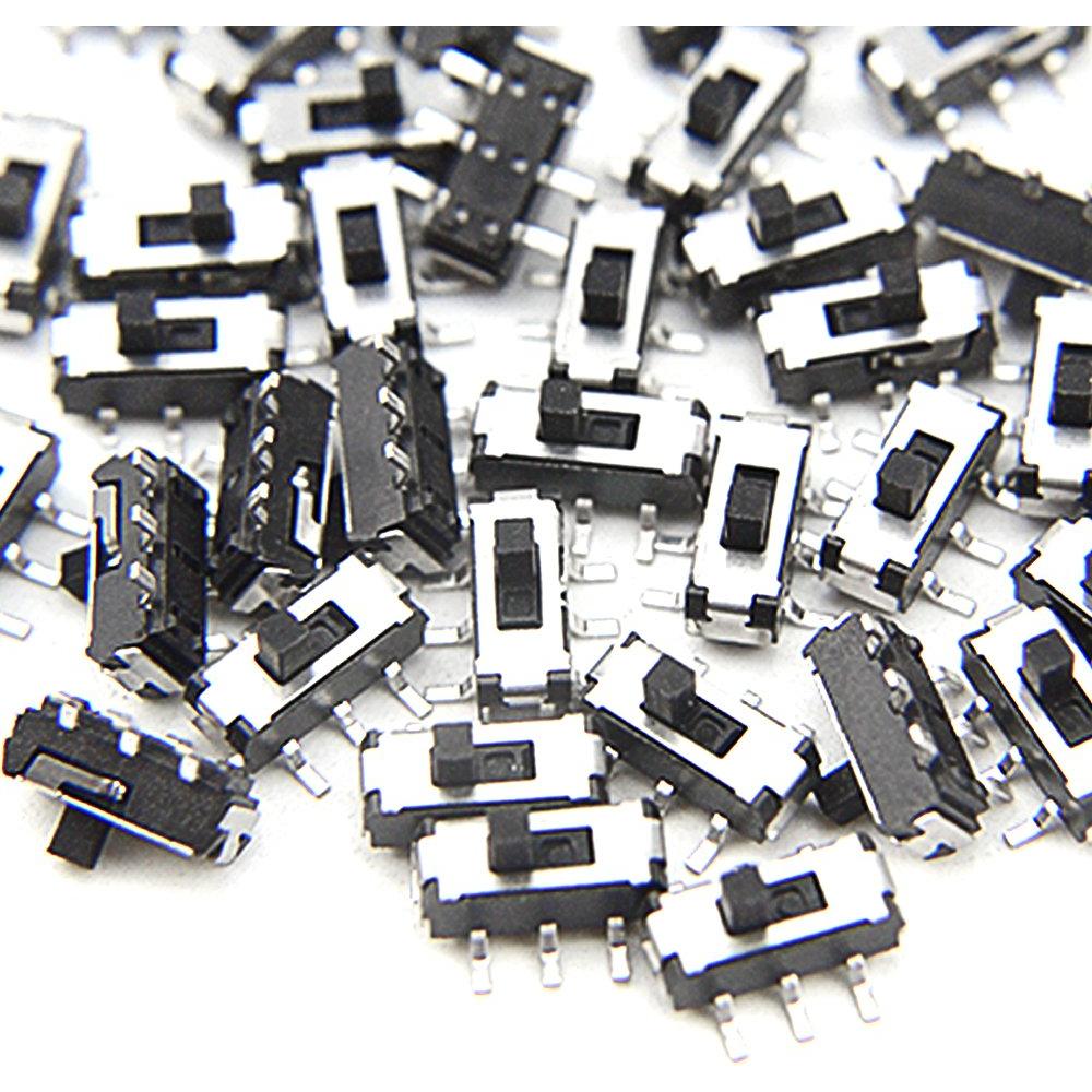 Interruptor Táctil Deslizante WMYCONGCONG 50 Pcs 9x3x5mm
