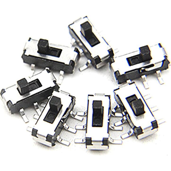Interruptor Táctil Deslizante WMYCONGCONG 50 Pcs 9x3x5mm