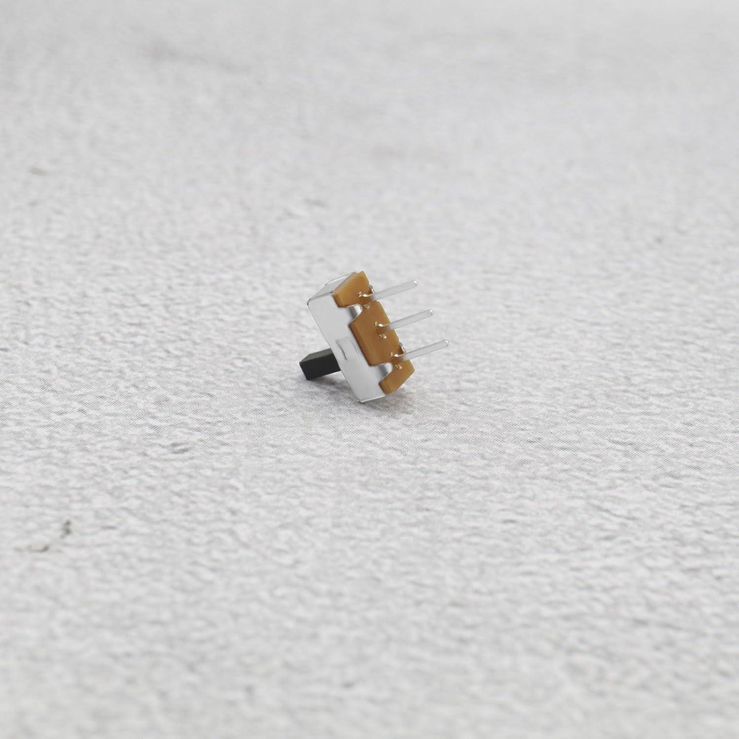 Interruptor Deslizante SPDT 100Pcs 2 Posiciones 3 Pines El Señor de las Herramientas