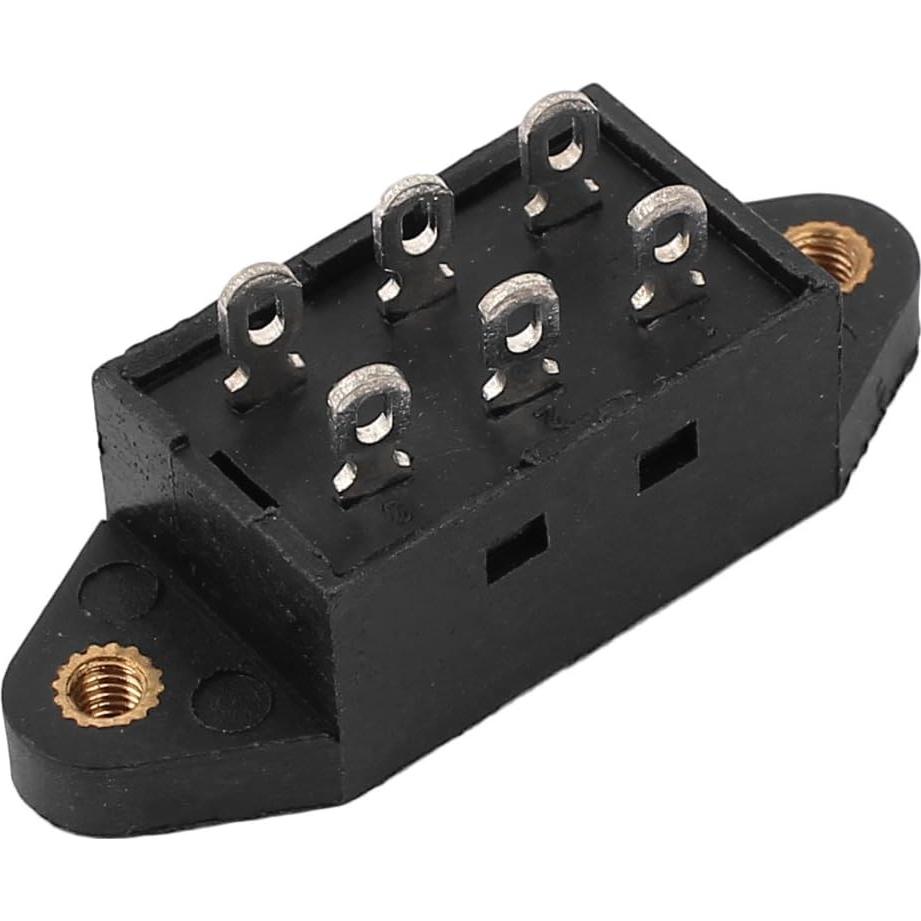 Interruptor deslizante selector de voltaje uxcell 110-220V DPDT