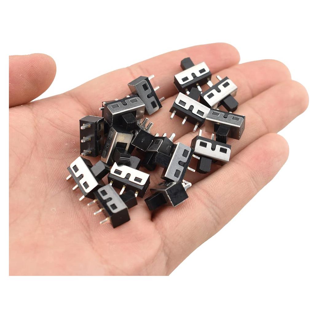 Interruptor Deslizante Hahiyo 1A 50V CC Mini 15 Piezas