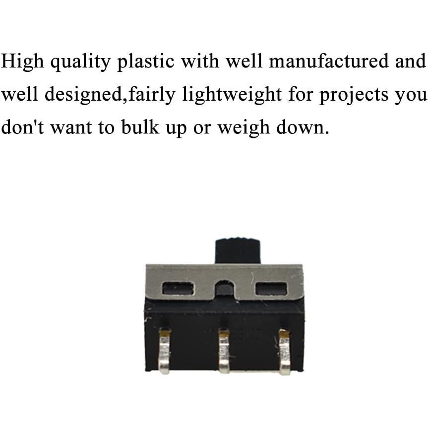 Interruptor Deslizante Hahiyo 1A 50V CC Mini 15 Piezas