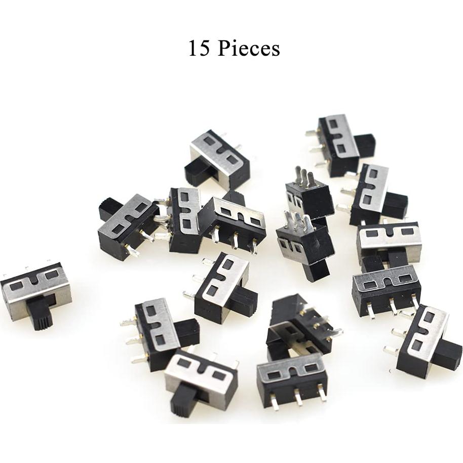Interruptor Deslizante Hahiyo 1A 50V CC Mini 15 Piezas