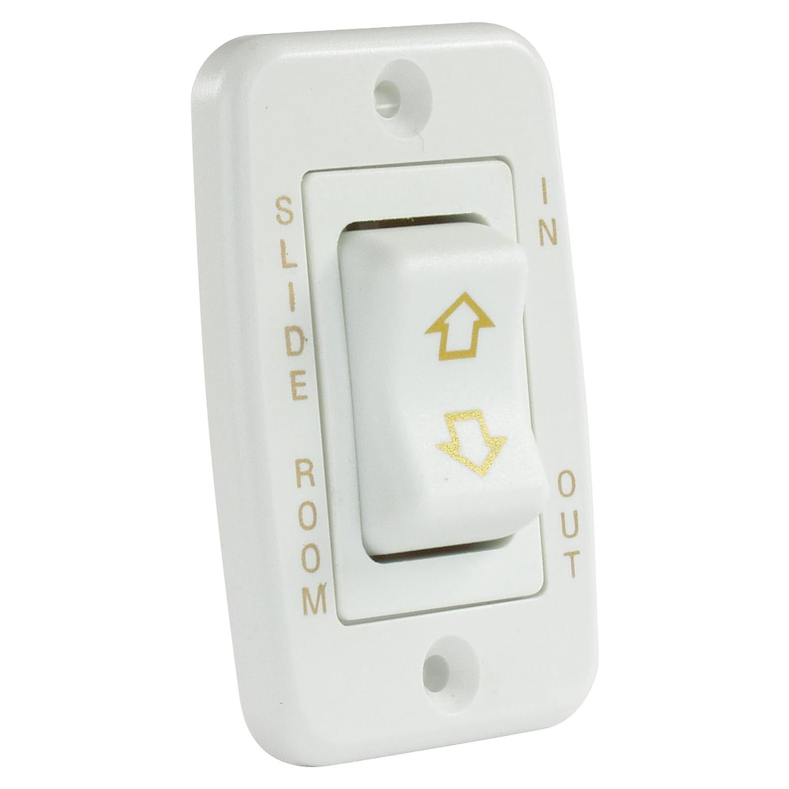 Interruptor Deslizante JR Products 12345 Blanco 20A 12V