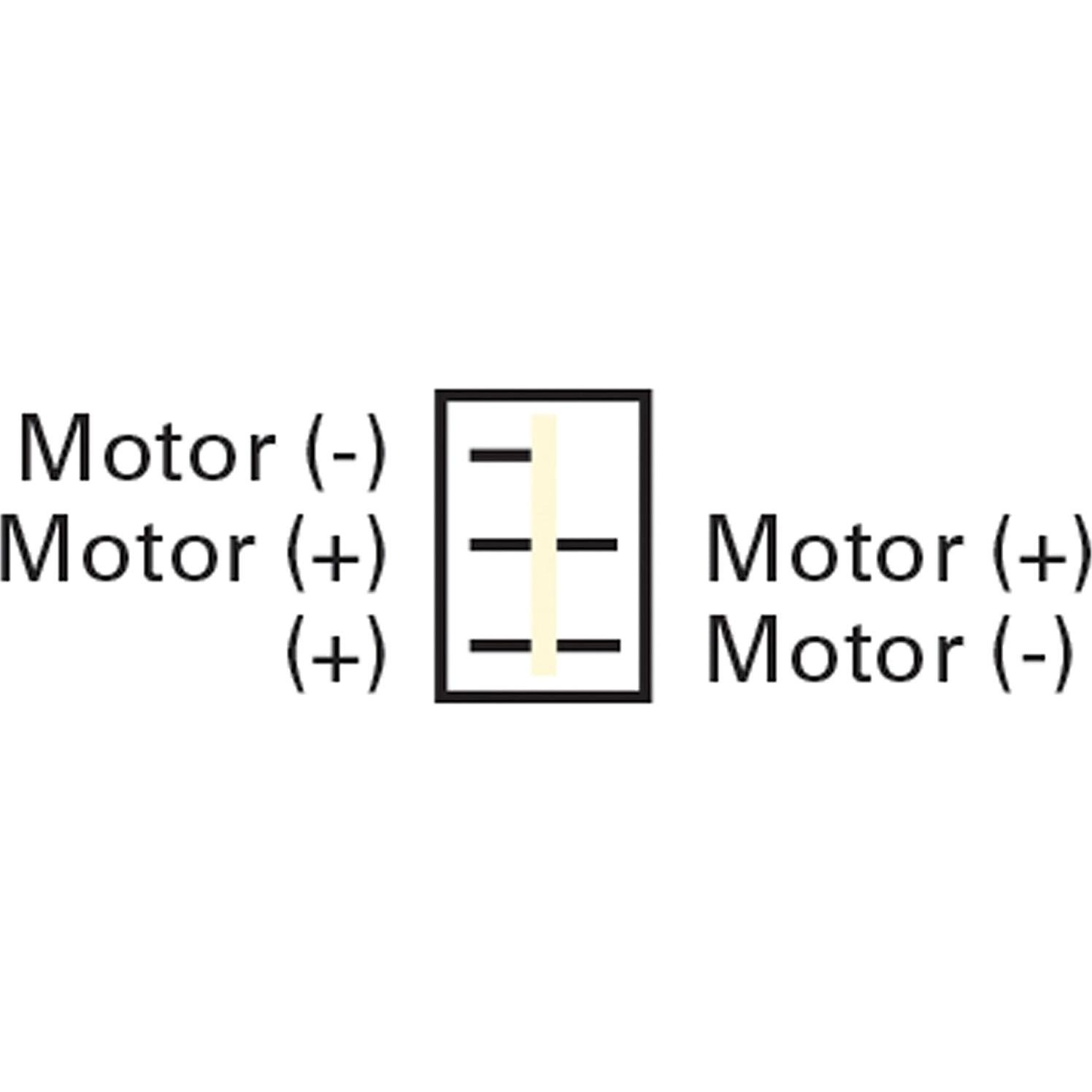 Interruptor Deslizante JR Products 12345 Blanco 20A 12V