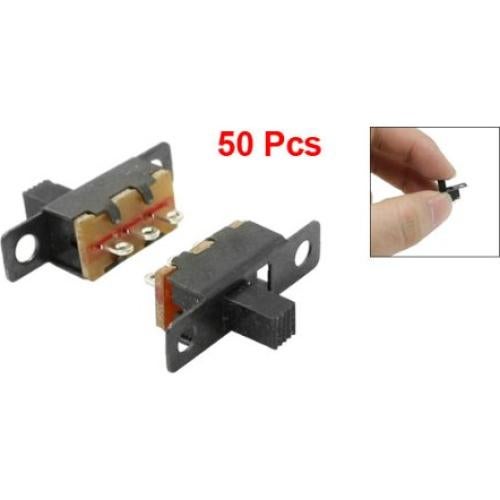 Interruptor Deslizante ON/OFF 3 Terminales uxcell - 50 Piezas