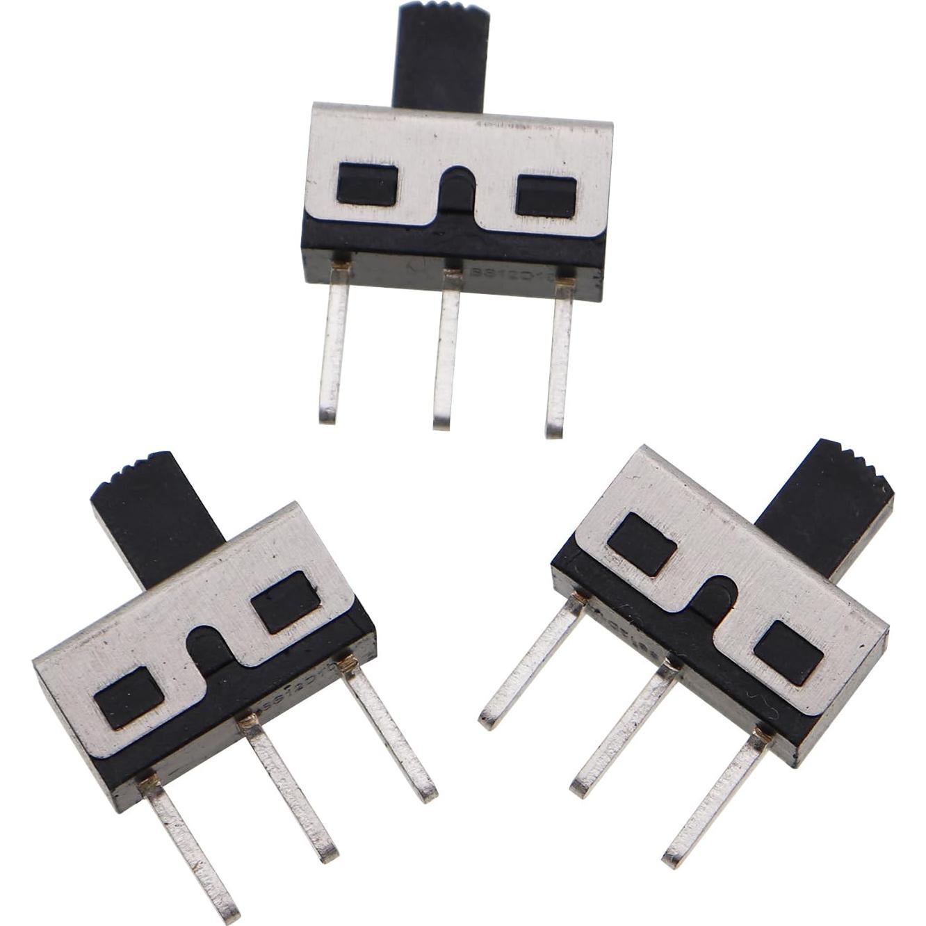 20 Interruptores Deslizantes Verticales CTWHA 3 Pines 2 Posiciones