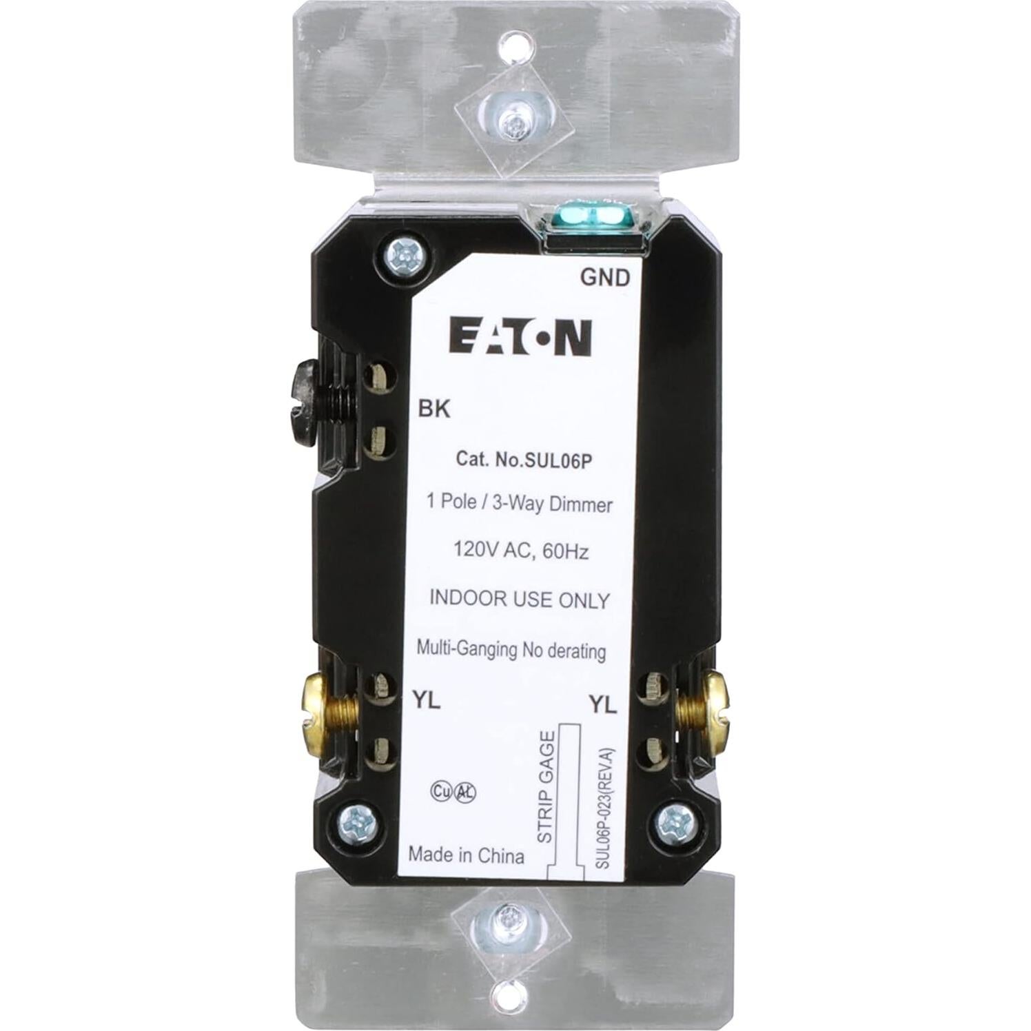 Atenuador Universal Eaton SUL06P-C7 300W Negro/Marrón/Gris