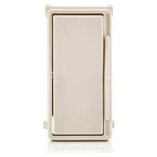 Leviton Decora Slide Dimmer Switch and Fan Speed Control Faceplate, no locator light, DSKIT-0NT, Light Almond