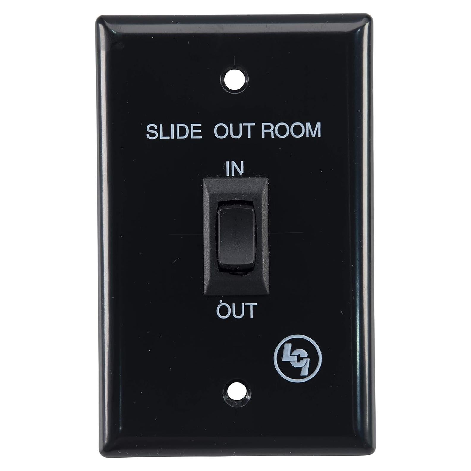 Interruptor Interior Exterior Lippert 225488 Negro para RV