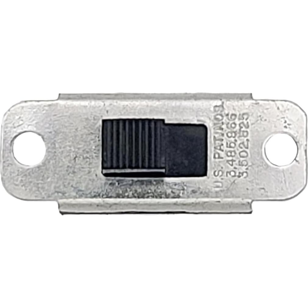 Interruptor deslizante DPDT Switchcraft 3A 125VAC Paquete de 5