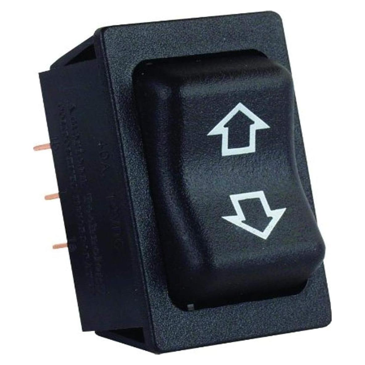 Interruptor de Motor Deslizante JR Products 12V 40A Negro