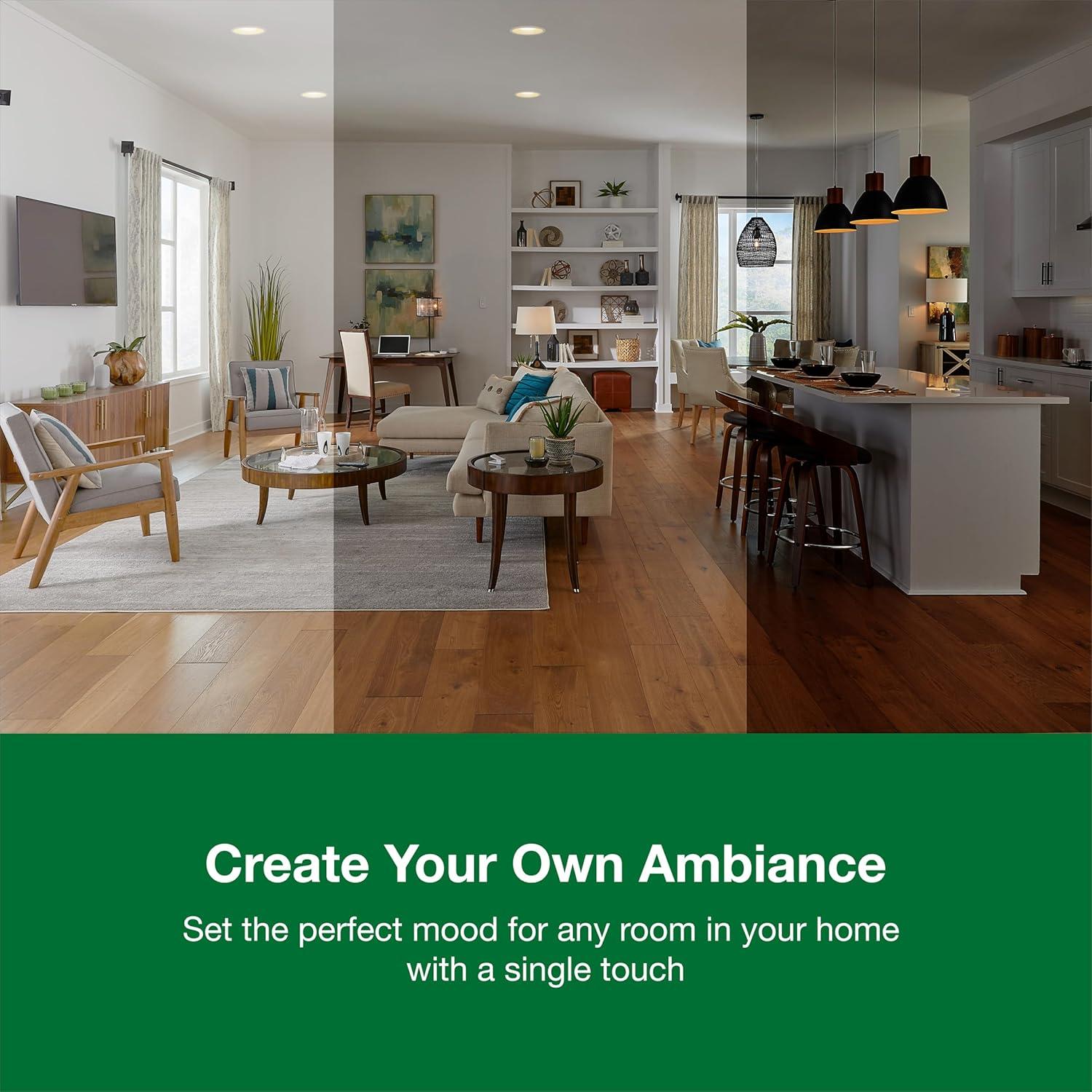 Interruptor Regulable Táctil Lutron Sunnata LED+ Blanco 3 Vías