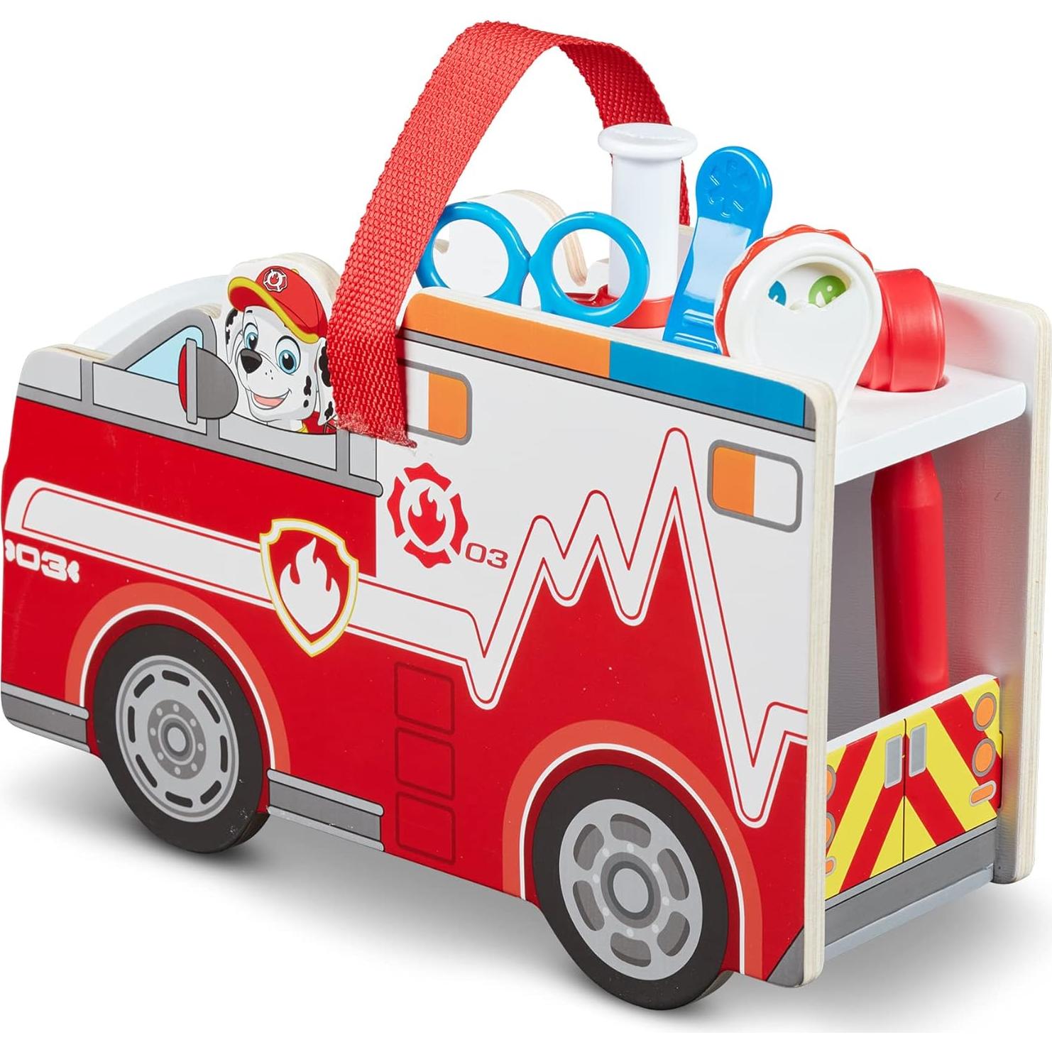 Caddy de Rescate EMT Marshall Melissa & Doug 14 Piezas