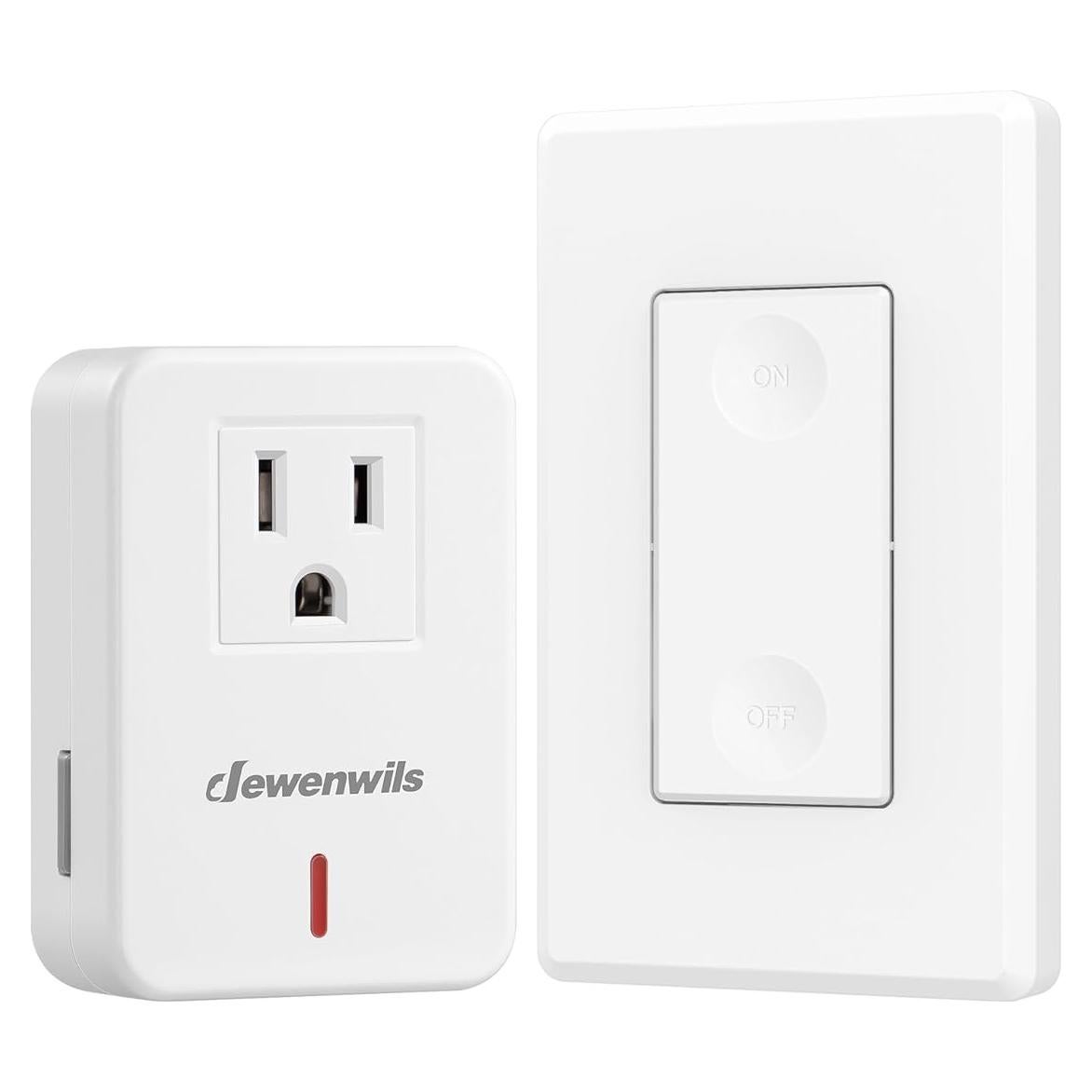 Interruptor de Luz Inalámbrico DEWENWILS con Control Remoto