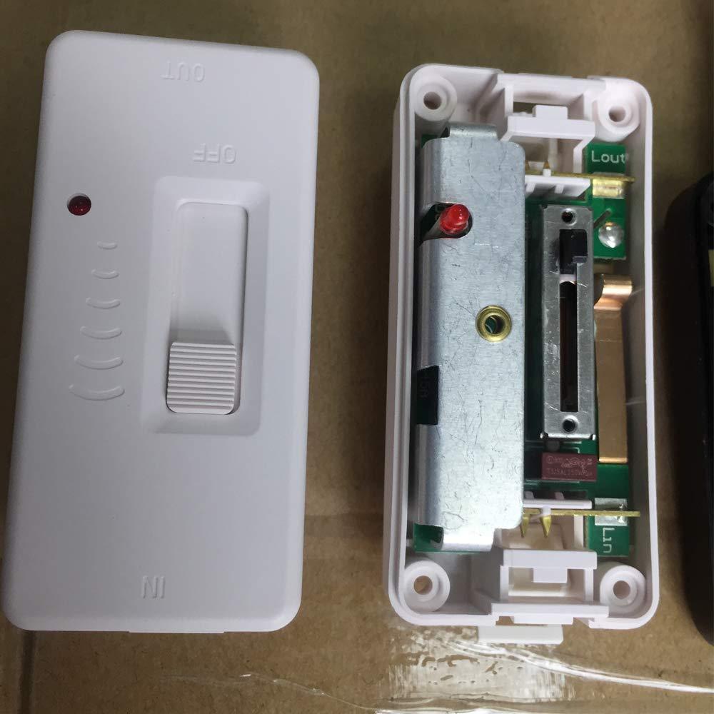 Interruptor de Atenuación Deslizante Pinzv 100W LED/CFL 300W Incandescente