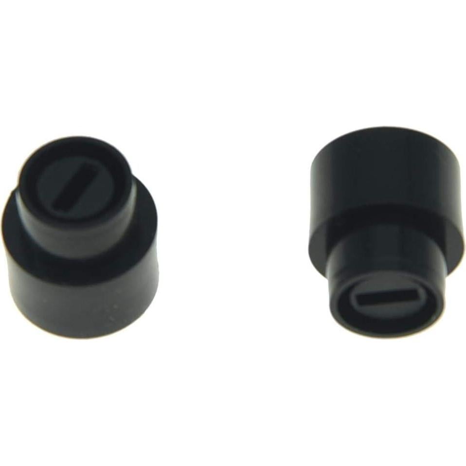 Puntas de Interruptor de Barril Negras KAISH para Telecaster - 2 Unidades