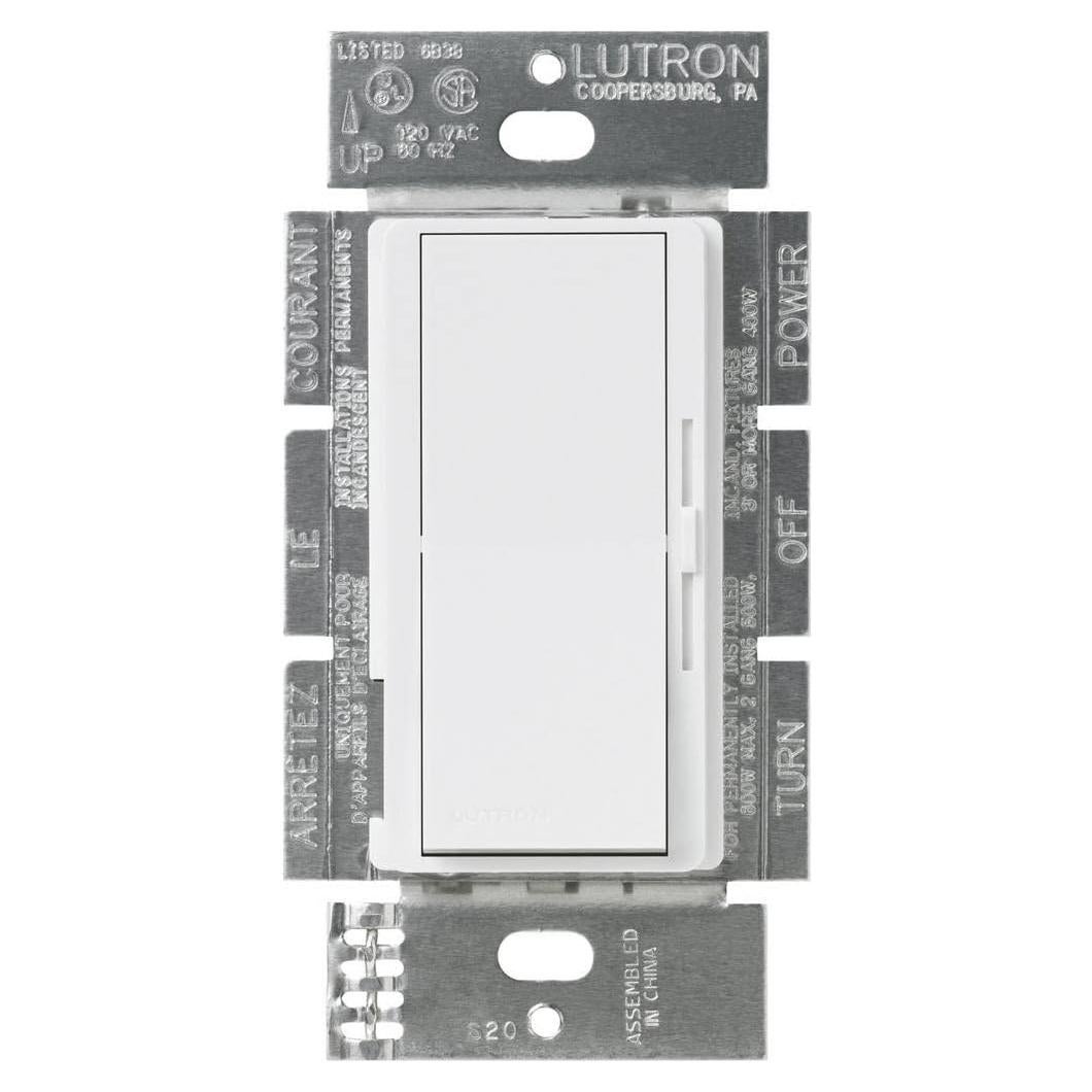 Interruptor de Ventilador Lutron Diva 3 Velocidades Blanco
