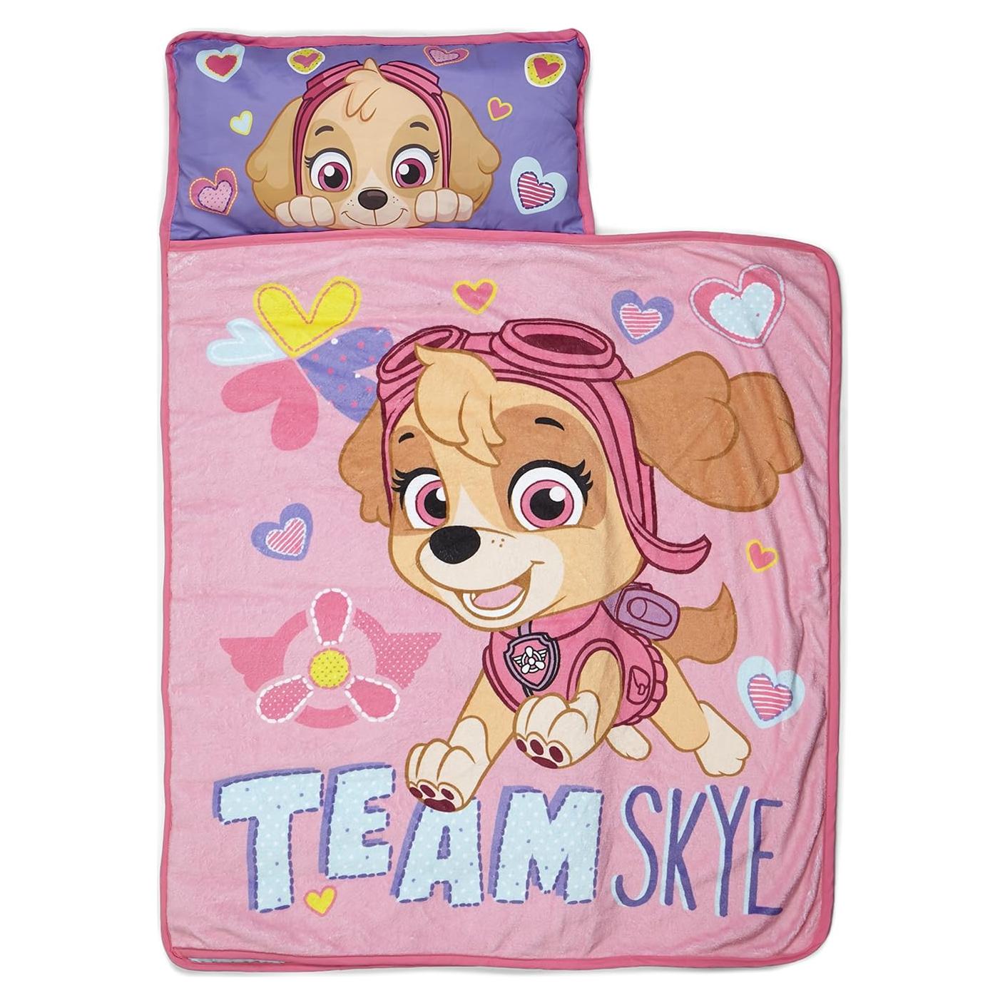 Estera para Siesta Paw Patrol Skye con Almohada y Manta