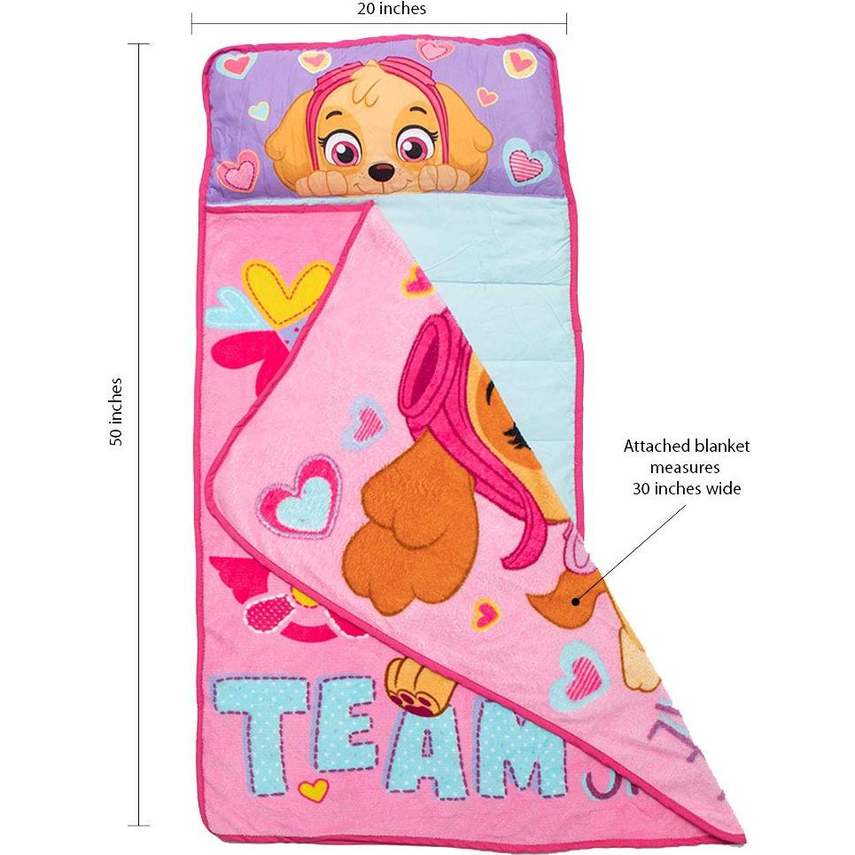 Estera para Siesta Paw Patrol Skye con Almohada y Manta