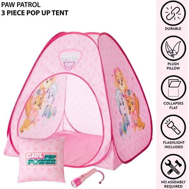 Conjunto de Juego Nickelodeon Paw Patrol 3 Piezas con Tienda