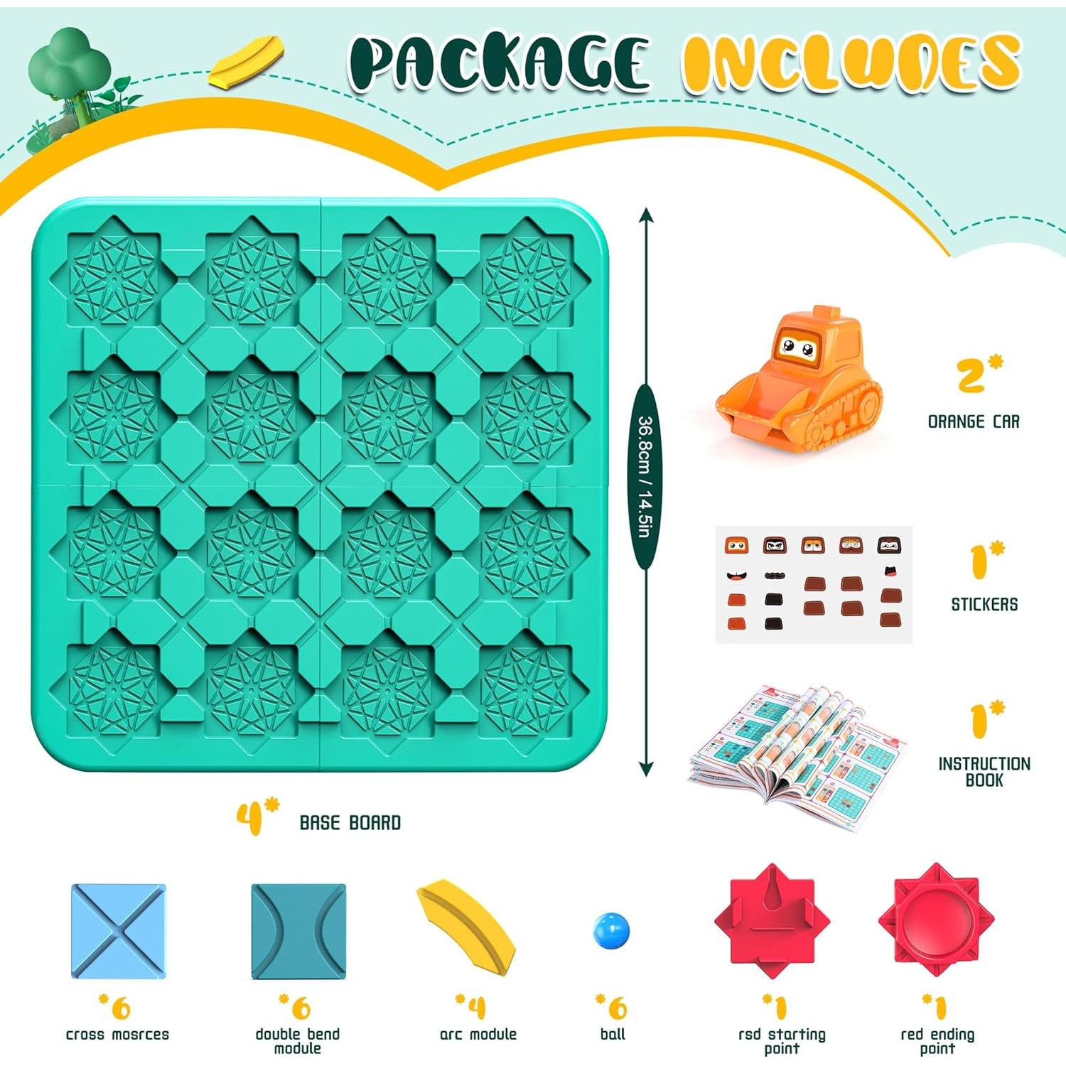 Juego de Mesa STEM JIN QI Constructor Lógico 118 Desafíos