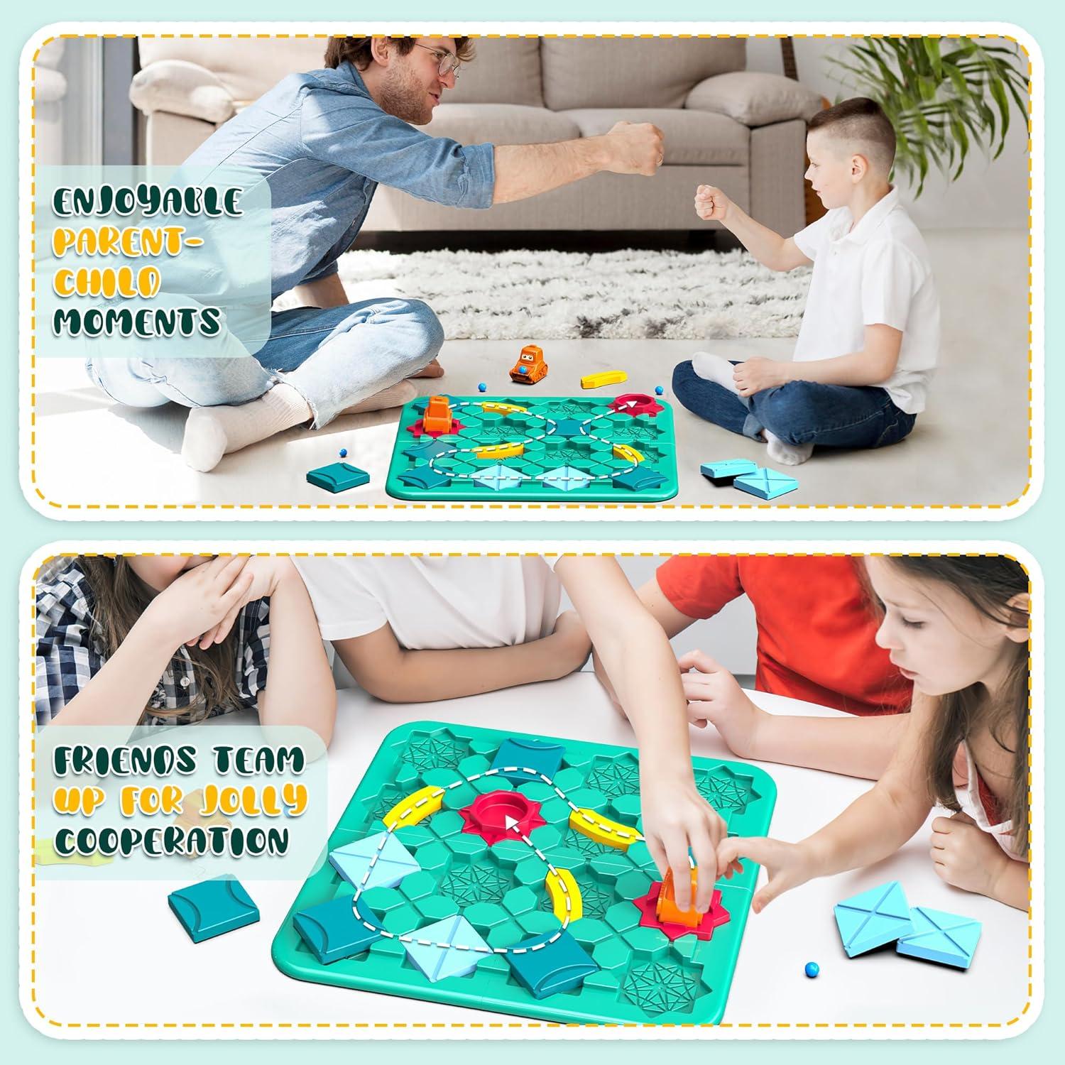 Juego de Mesa STEM JIN QI Constructor Lógico 118 Desafíos