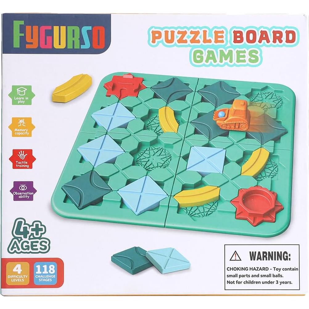 Juego de Mesa STEM JIN QI Constructor Lógico 118 Desafíos