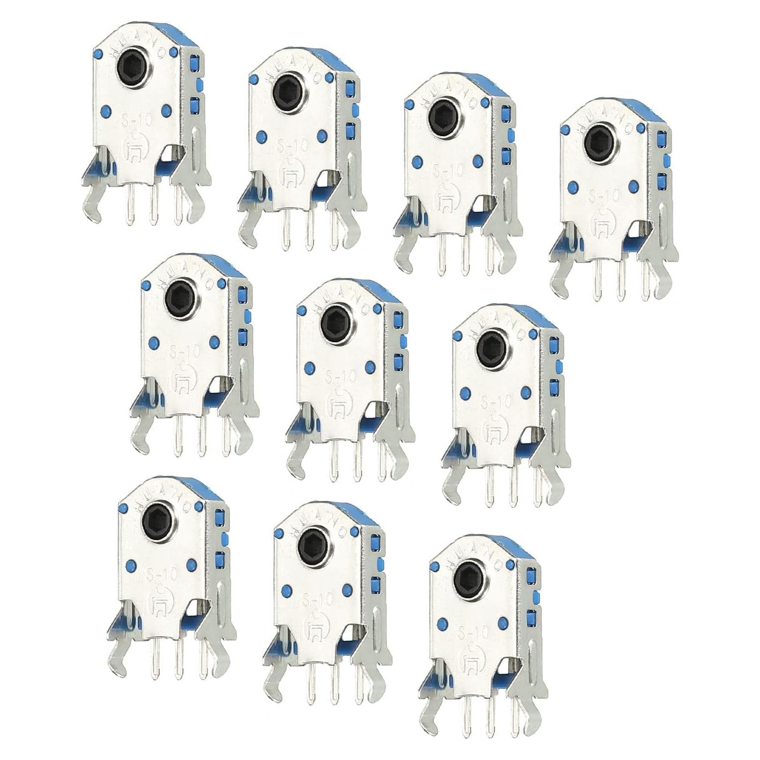 Codificador de Rueda de Ratón MECCANIXITY 10mm 15 Pcs