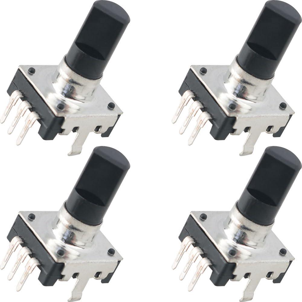 Codificador Rotativo EC12 24 Pulsos 360° 15mm Sin Interruptor