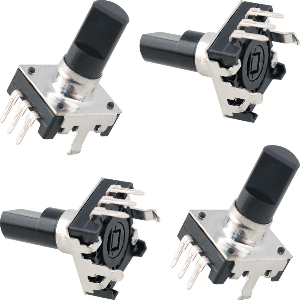 Codificador Rotativo EC12 24 Pulsos 360° 15mm Sin Interruptor