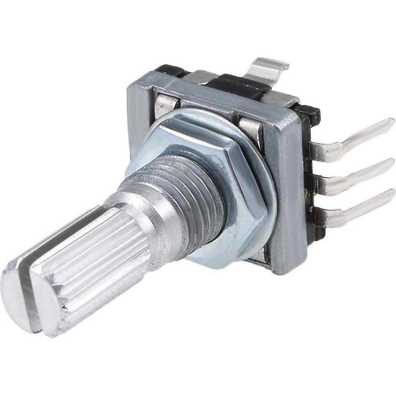 Encoder Rotativo uxcell 360 Grados 5 Pines Eje 14mm 10pcs