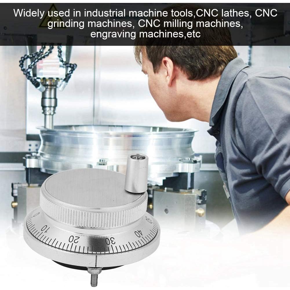 Volante Electrónico CNC Walfront 60mm 4 Terminales 5V