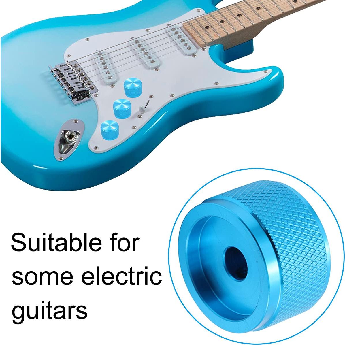 Perillas de Control de Aluminio Azul DKARDU 4PCS 20x15.5mm