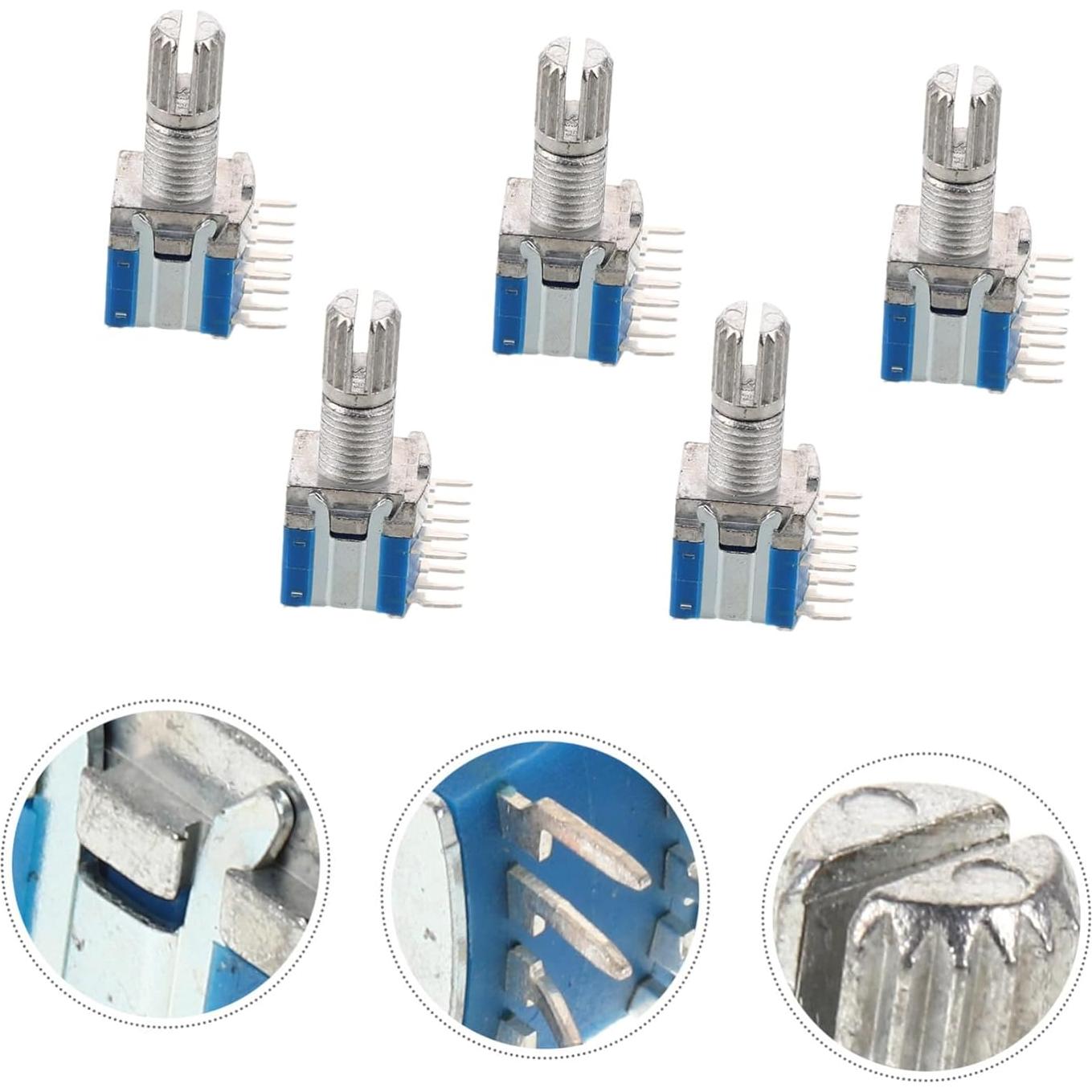Interruptor Codificador Rotativo Cabilock Mini Metal 5pcs