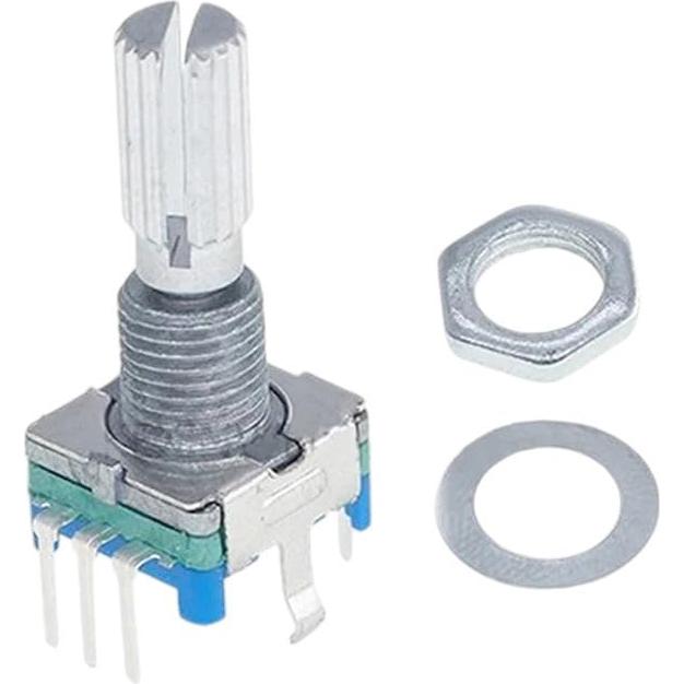 Interruptor Encoder Rotativo EC11 NINOMAERIA 5 Pines 20mm