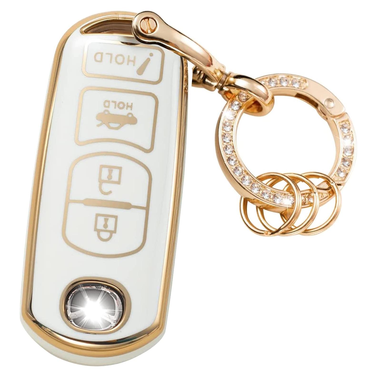 Funda de Llavero Mazda WSAuto Ysk2402 TPU 4 Botones