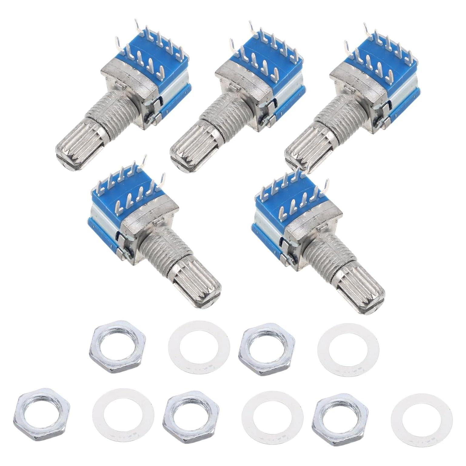 5 Interruptores Rotativos de Precisión PRETYZOOM Compactos