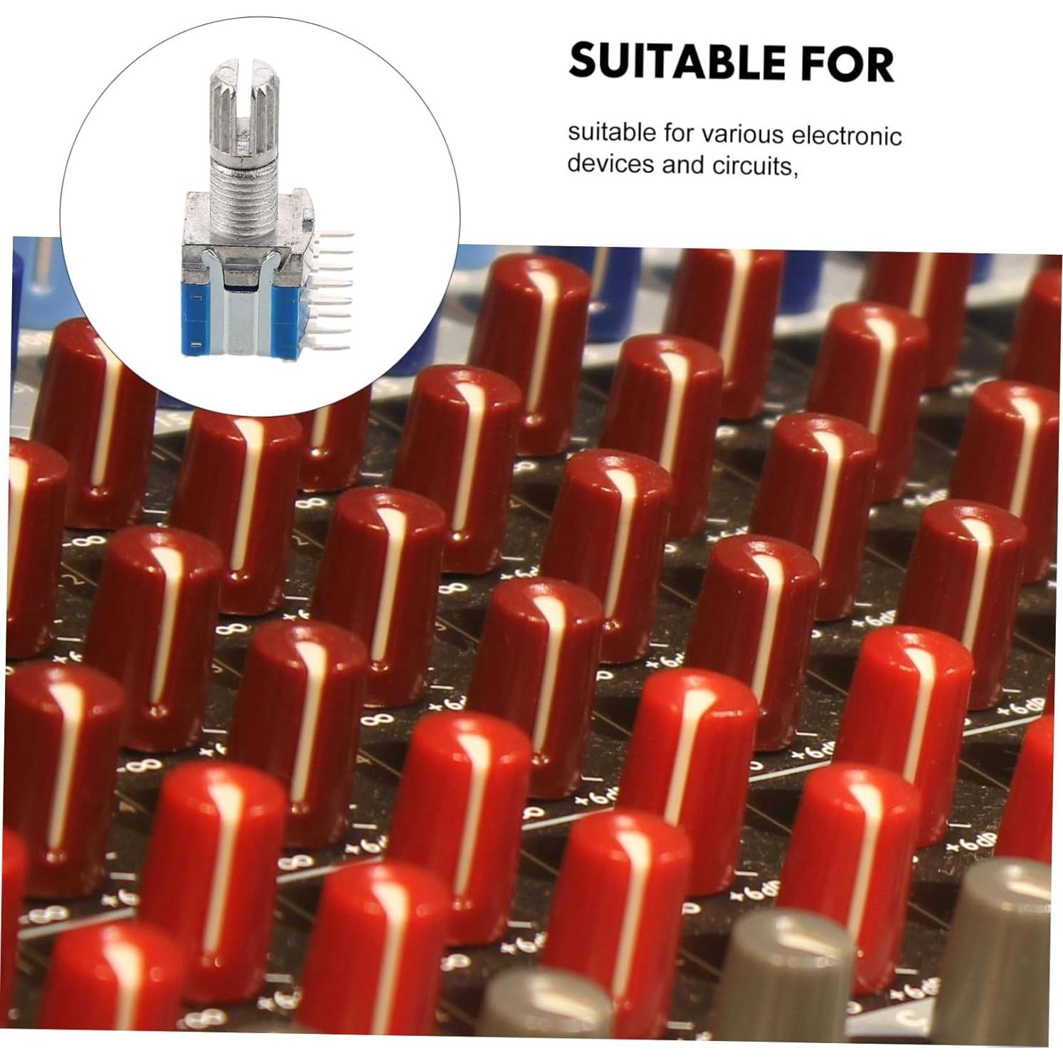 5 Interruptores Rotativos de Precisión PRETYZOOM Compactos