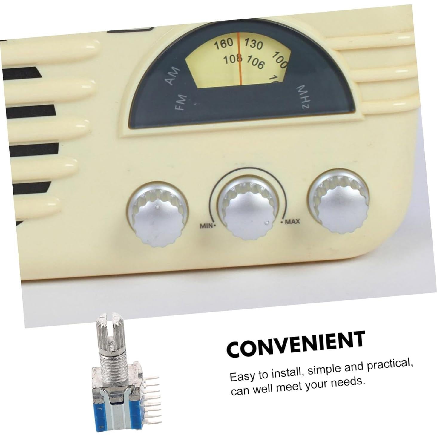 5 Interruptores Rotativos de Precisión PRETYZOOM Compactos